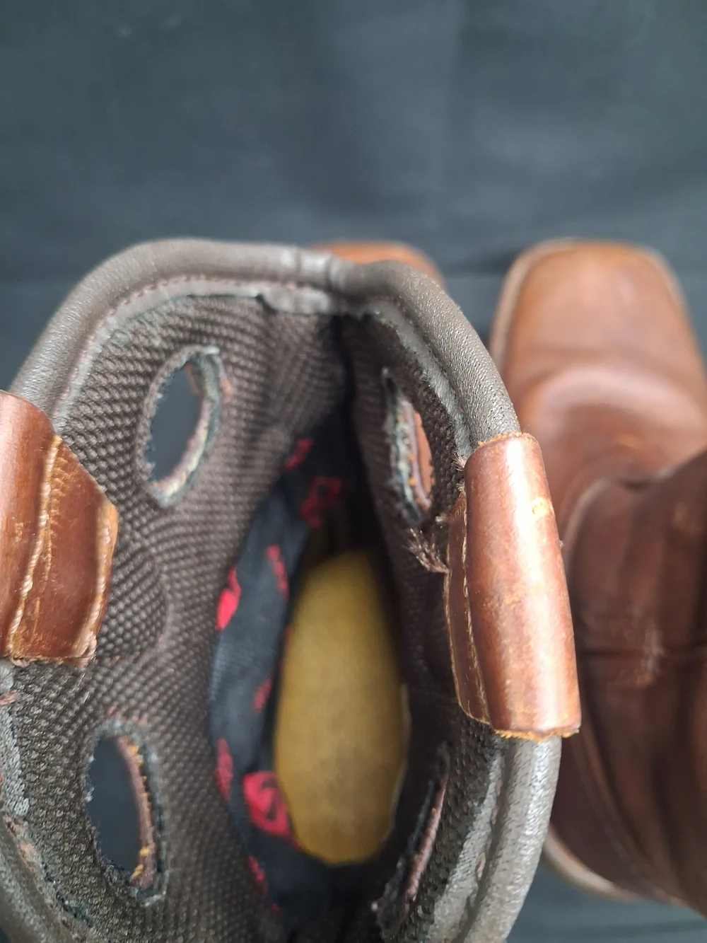 Rocky Brown Leather Pull-On Work Boots